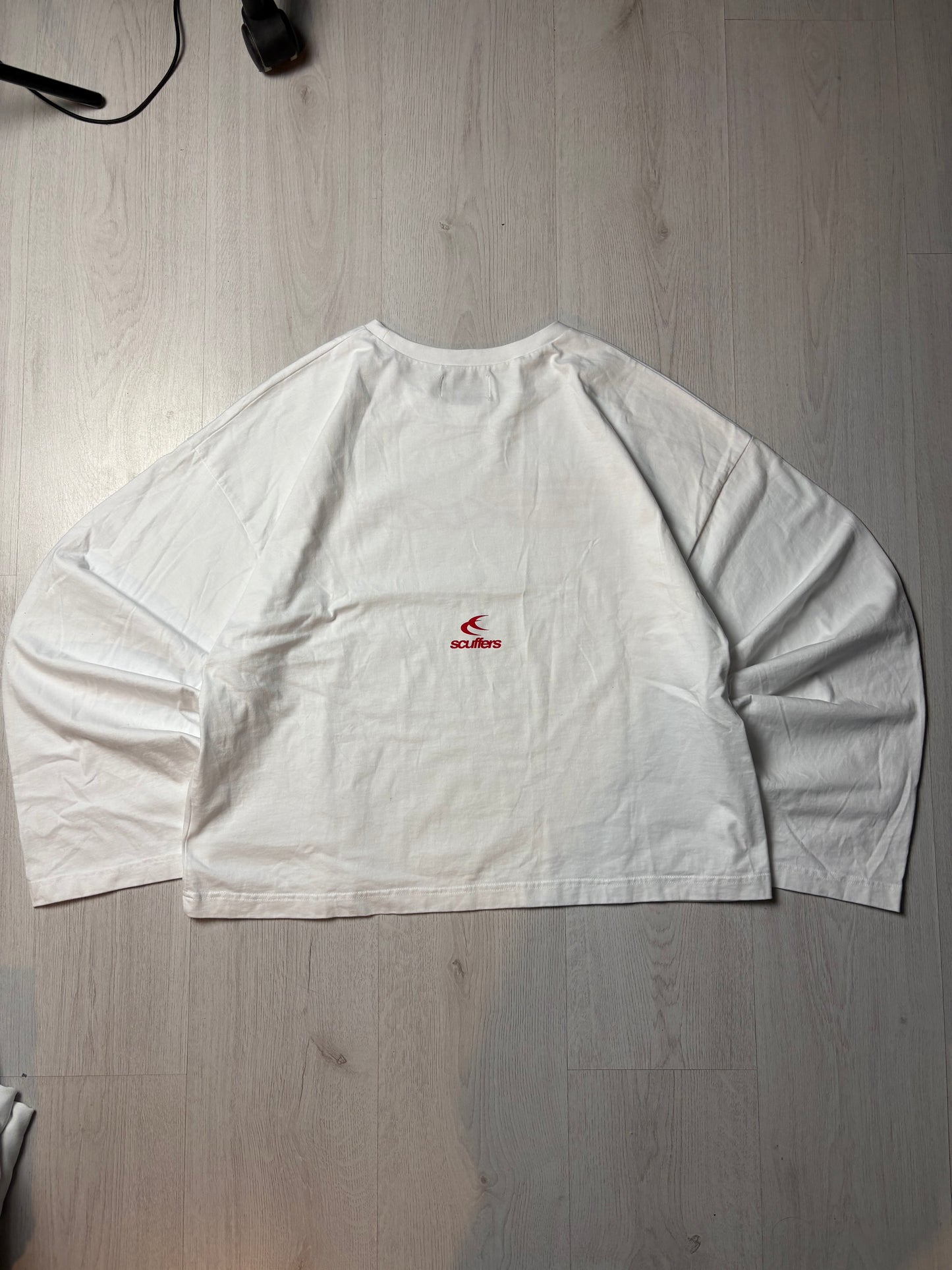 Scuffers Longsleeve - Wit - Extra Large