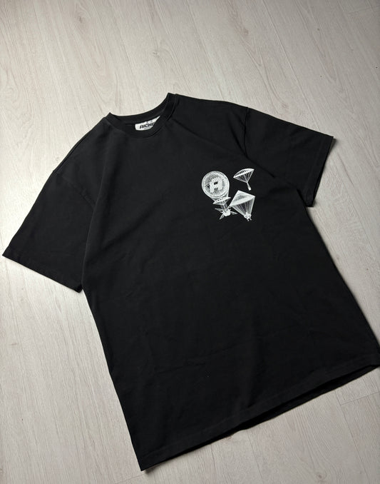 Aiché T-shirt – Zwart – Small