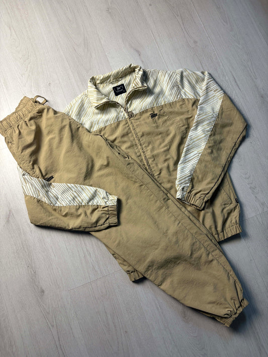 Patta Tracksuit – Beige/Wit – Small
