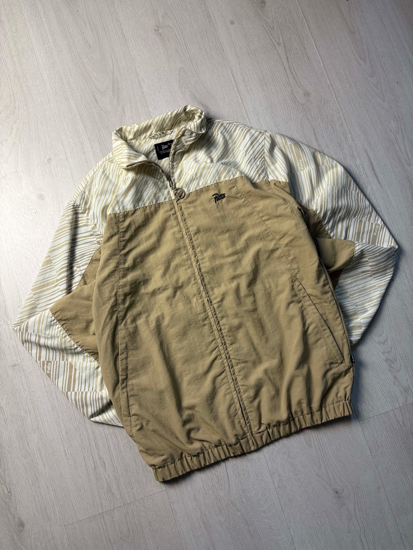 Patta Tracksuit – Beige/Wit – Small