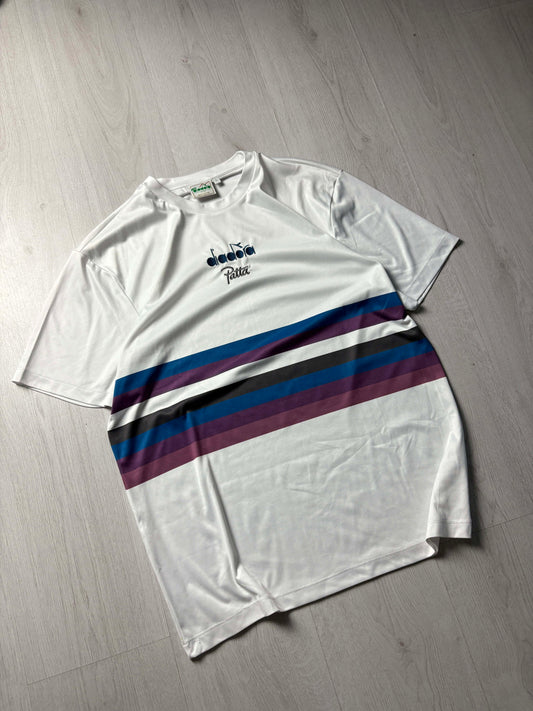 Diadora x Patta Collab T-shirt – Wit - Medium/Large