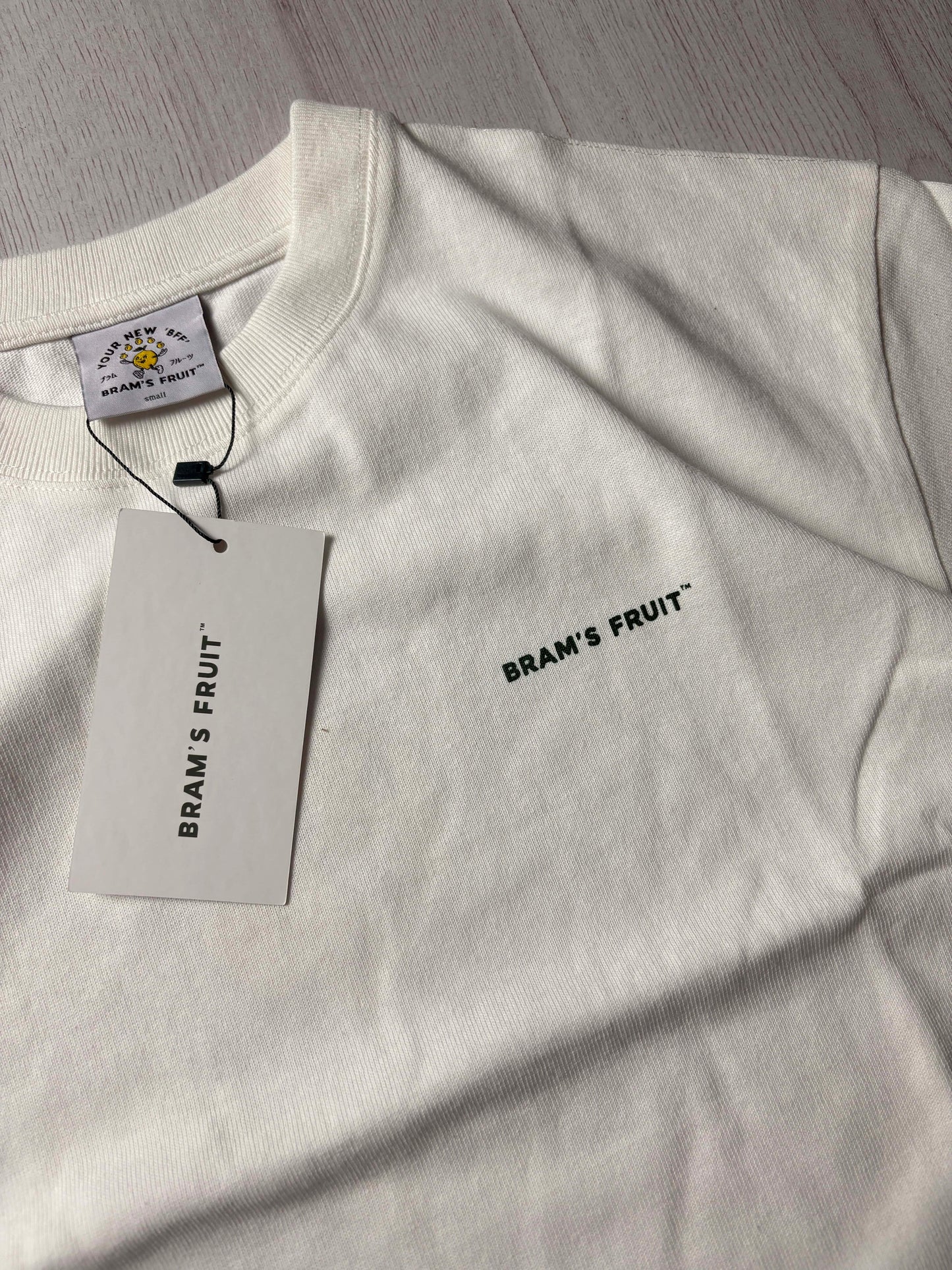 π Brams Fruit Big Lemon T-Shirt Wit β Nieuwstaat β Meerdere Maten