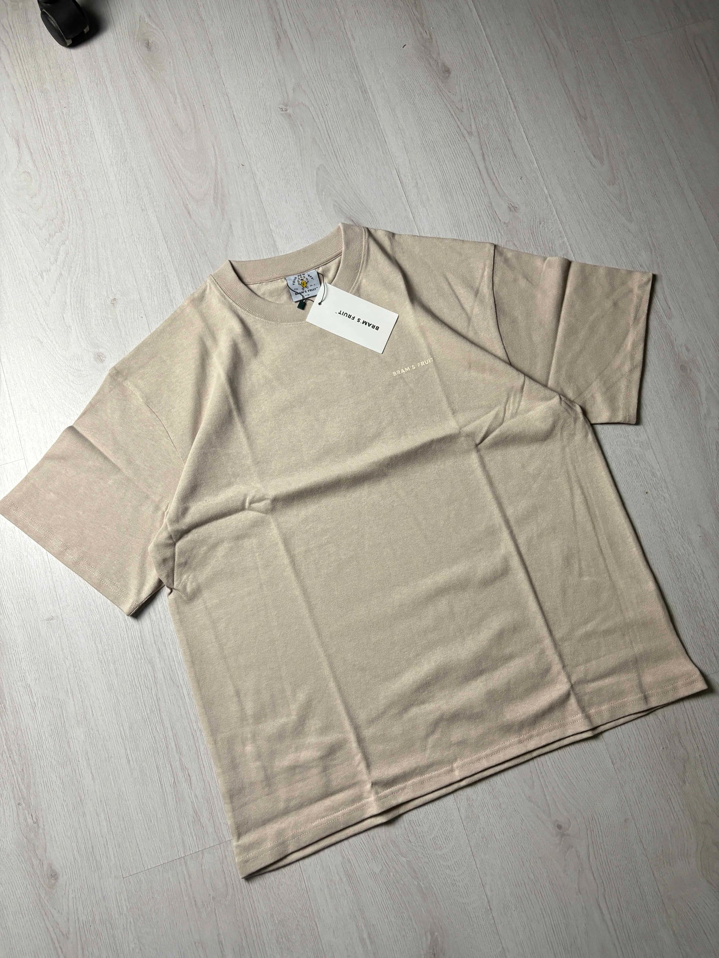 π Brams Fruit Big Lemon T-Shirt Khaki β Maat L β Nieuwstaat