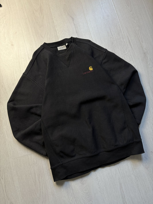 Carhartt Crewneck - Zwart - Large