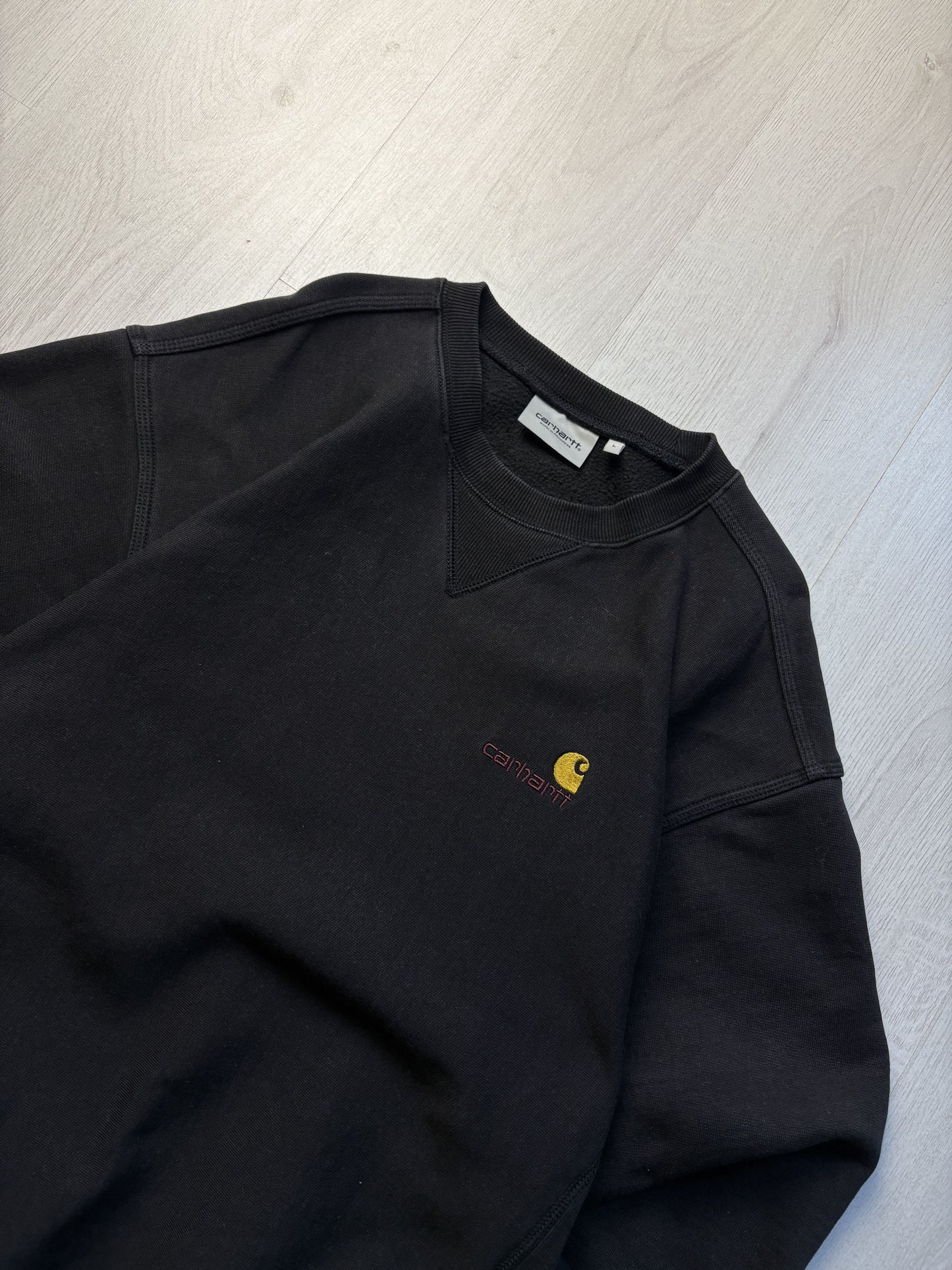 Carhartt Crewneck - Zwart - Large