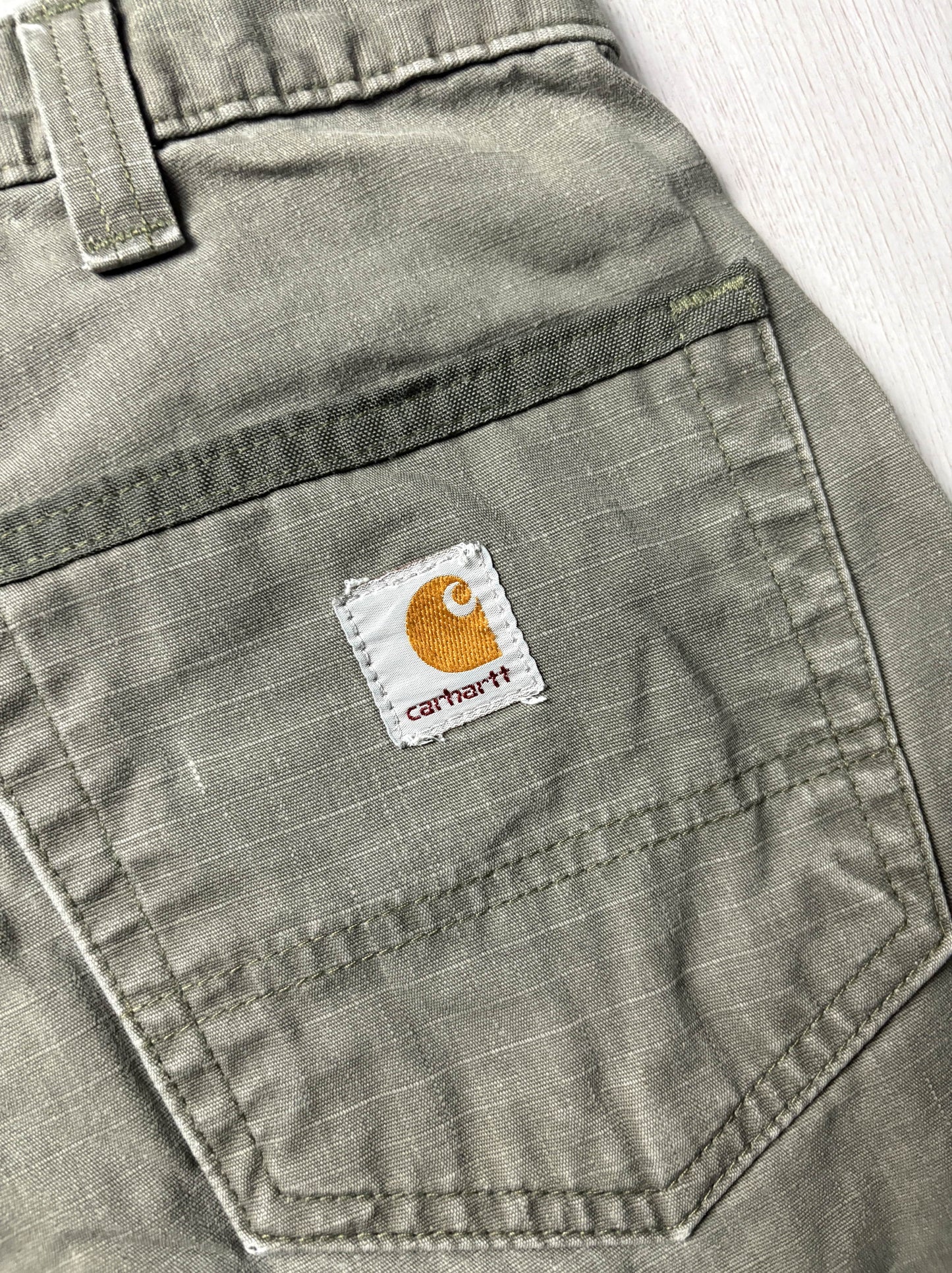 Carhartt Carpenter Shorts – Groen – W36