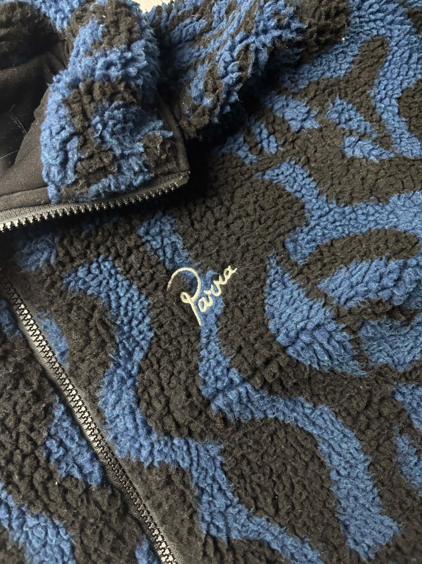 Parra Jacket – Blauw met Zwart – Medium