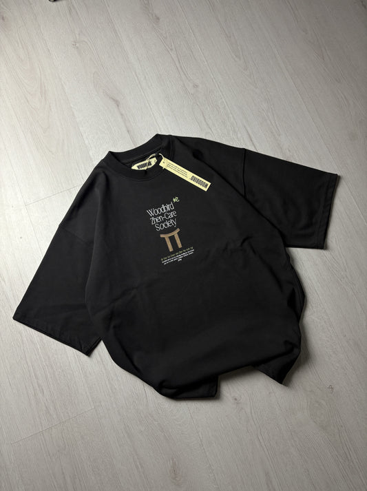 Woodbird T-shirt – Zwart – Small