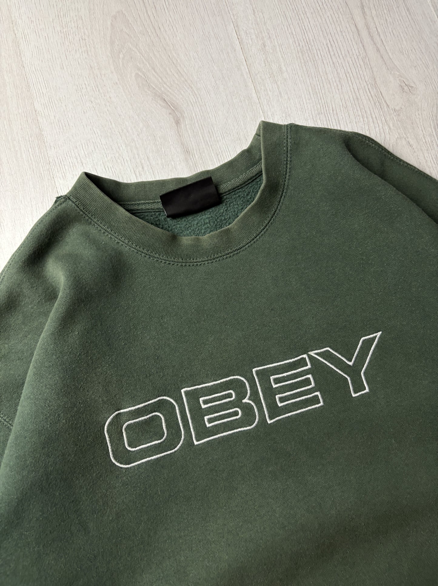 Obey Sweater - Groen - Medium