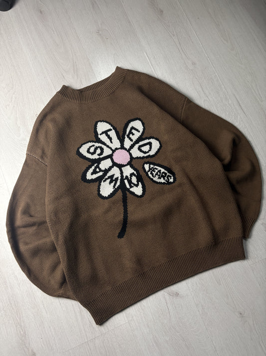 Wasted Paris Knitted Sweater - Bruin – Large