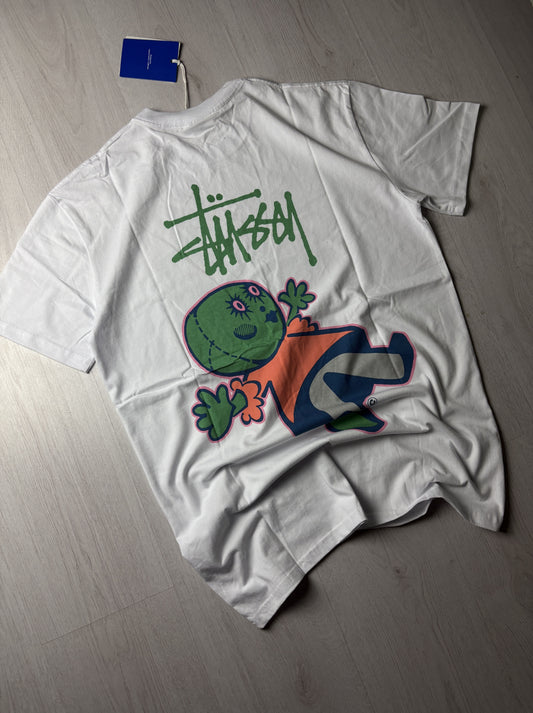 Stüssy T-Shirt - Wit - S & XL