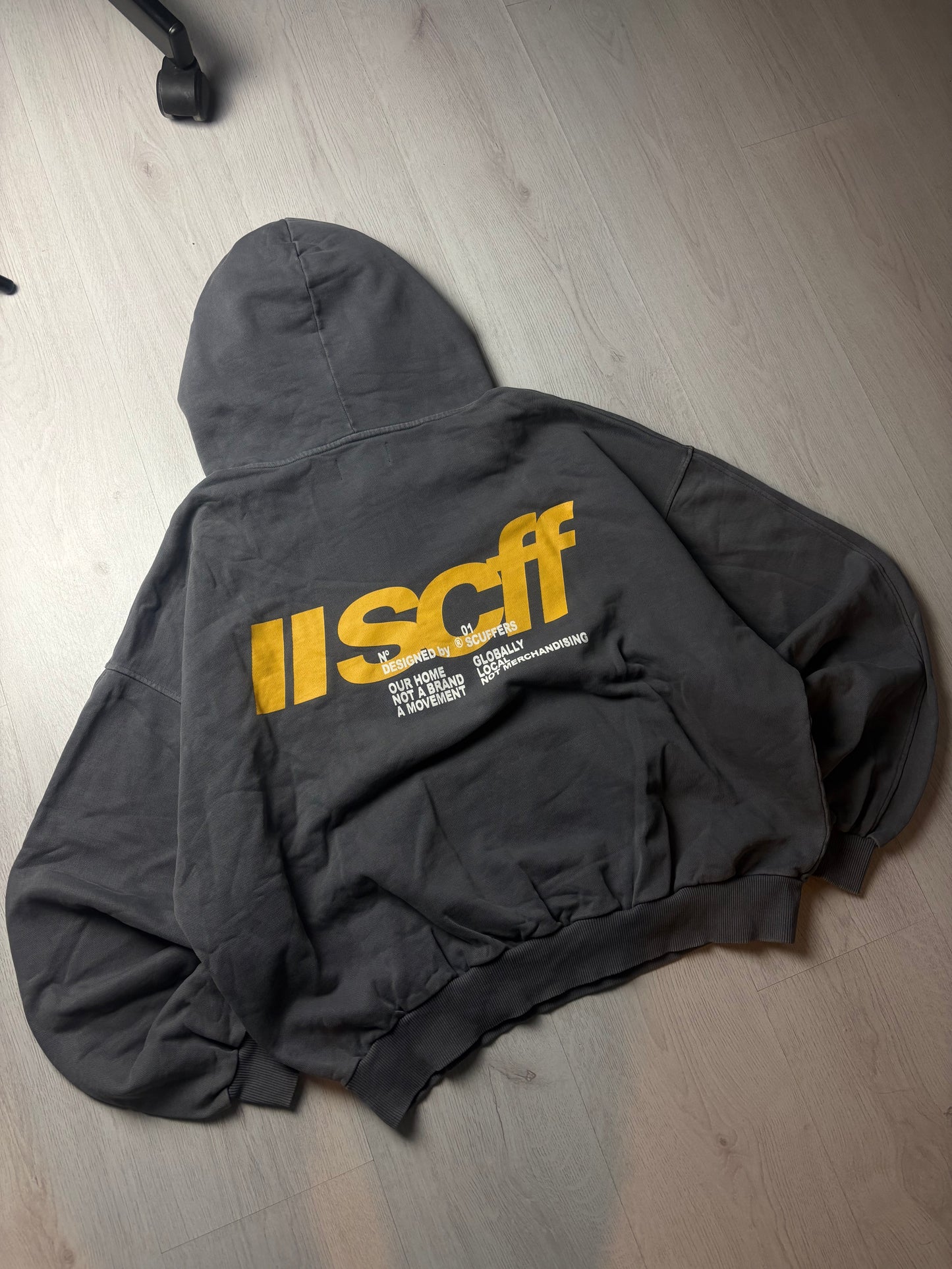 Scuffers Hoodie - Grijs - Large