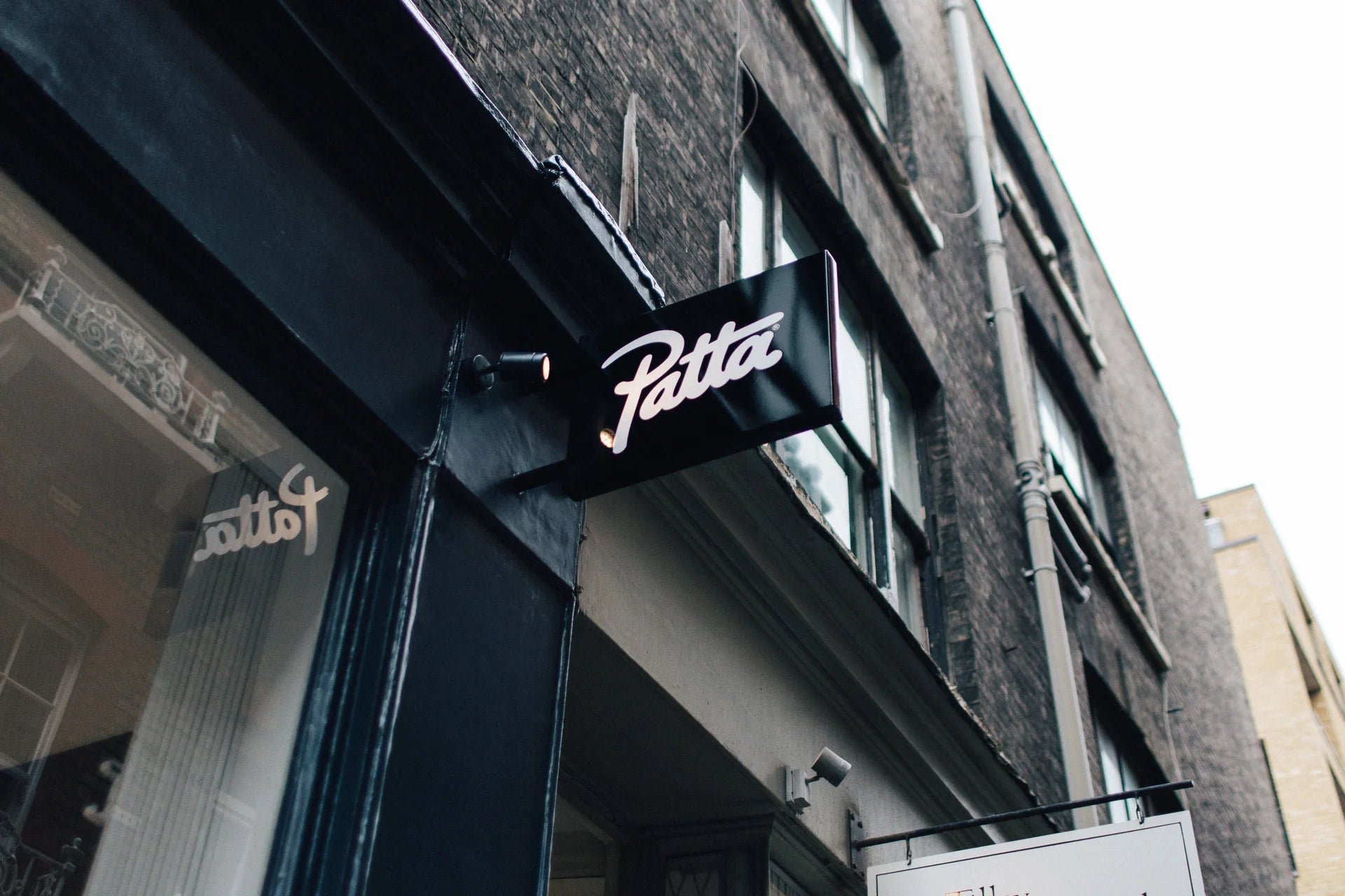 Patta London Store Sign