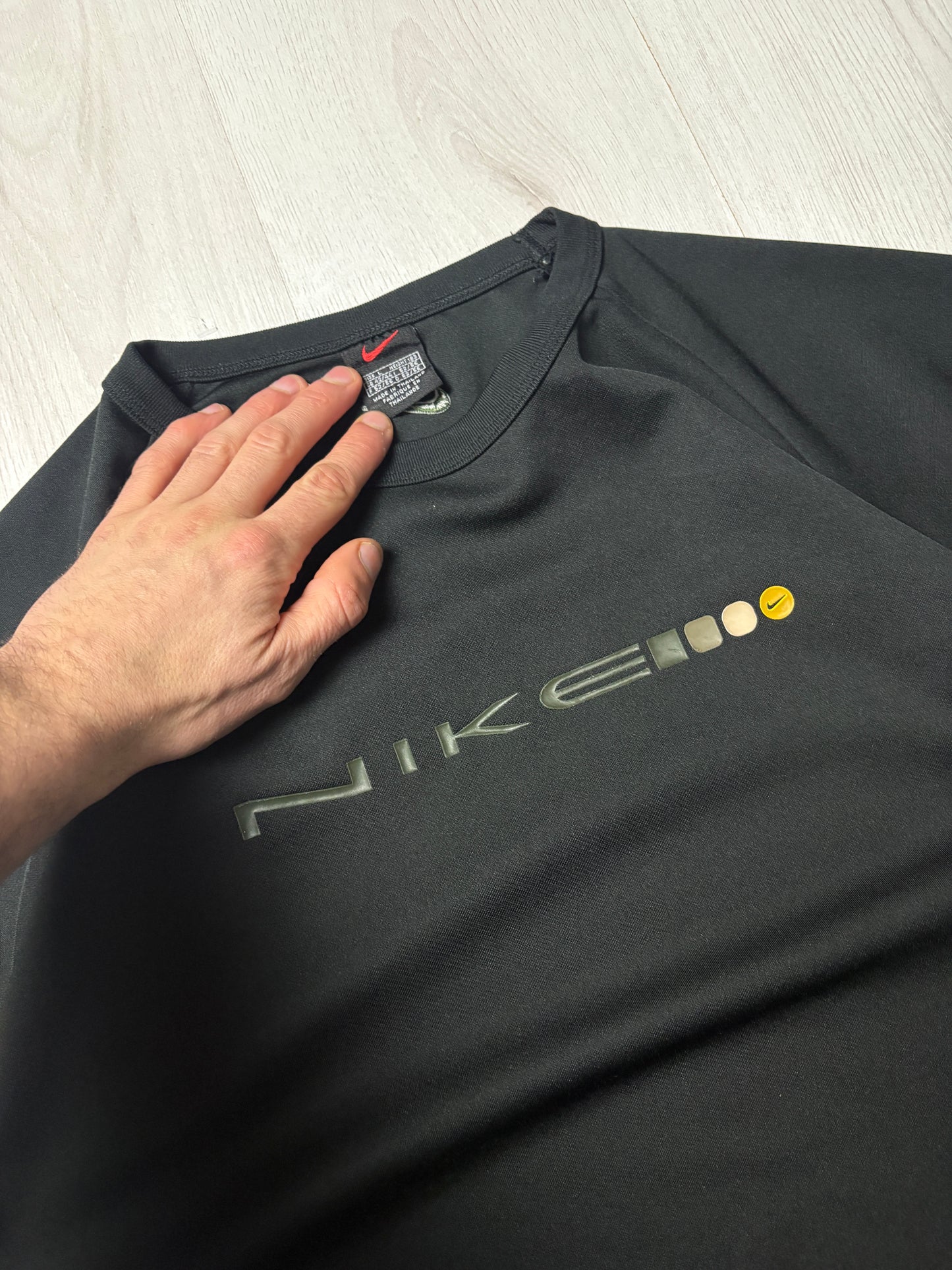 Vintage Nike T-Shirt - Zwart - Large