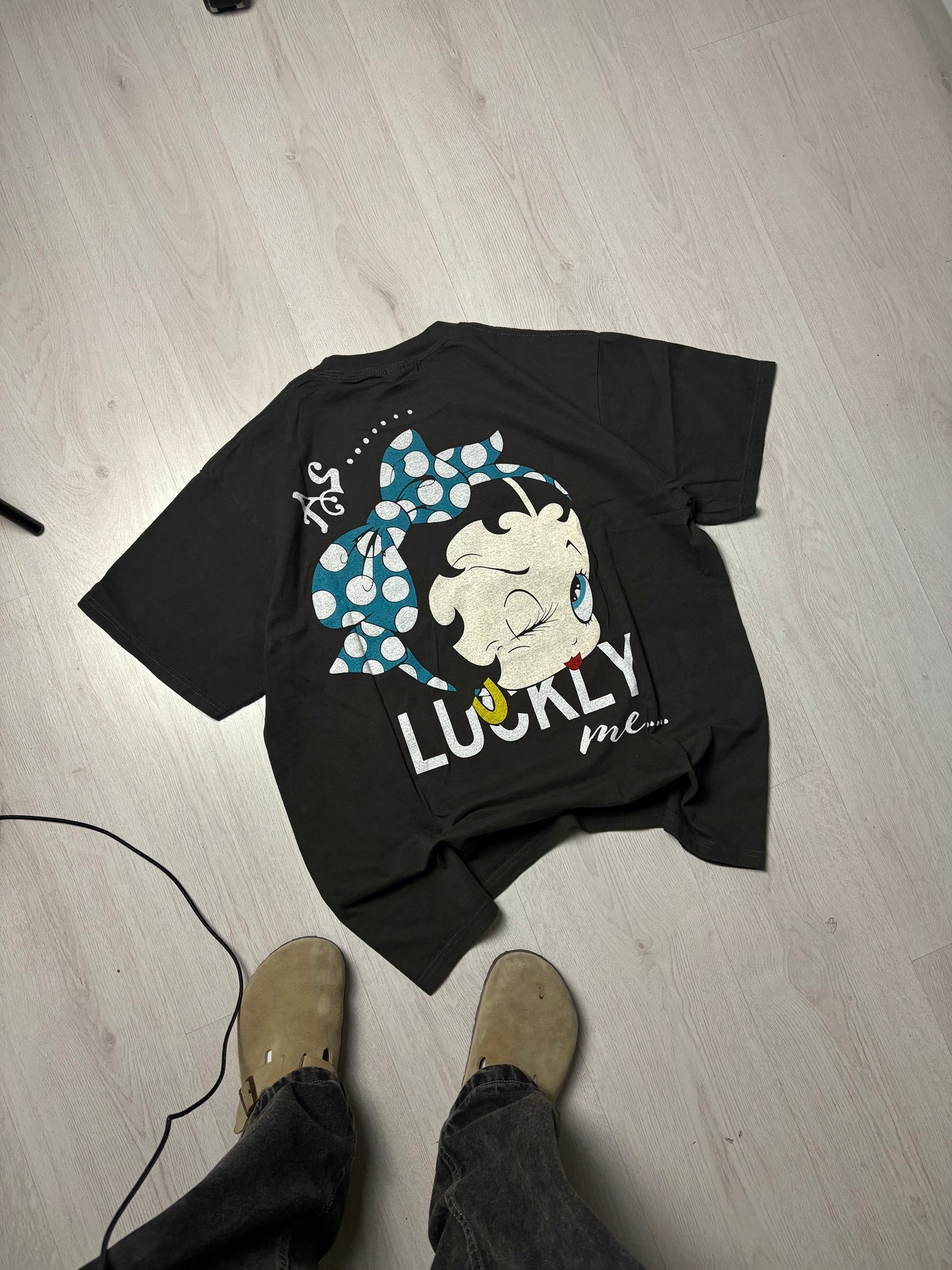 Betty Boop T-Shirt - Zwart
