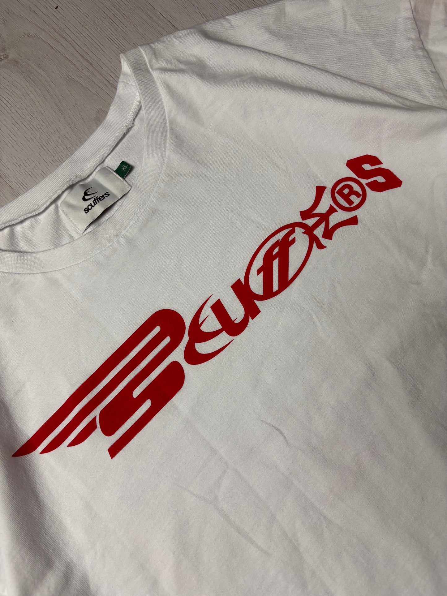 Scuffers Longsleeve - Wit - Extra Large