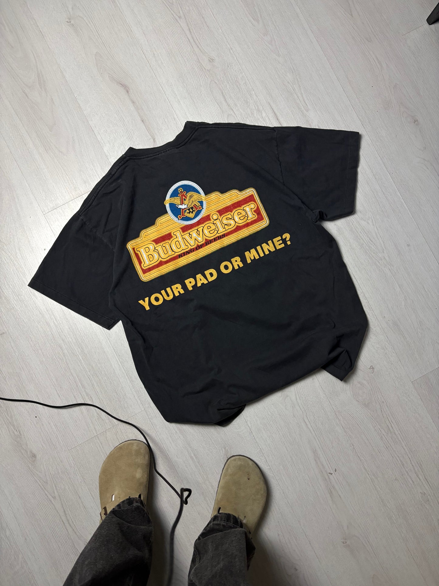 Budweiser T-Shirt - Zwart