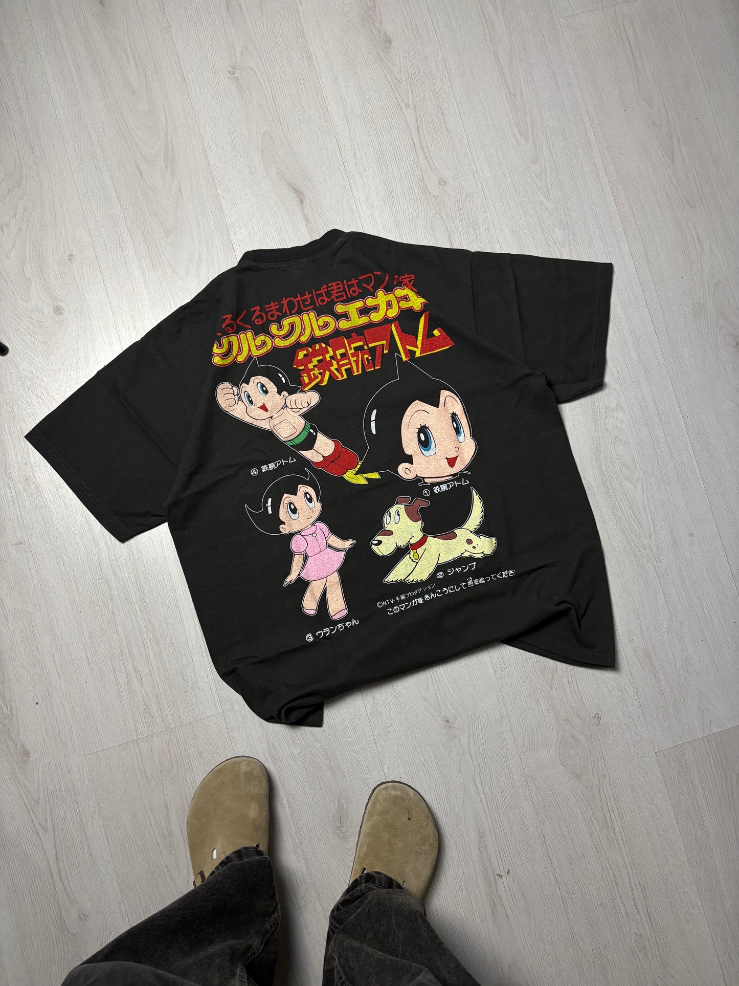 Astro Boy T-Shirt - Zwart - Extra Large