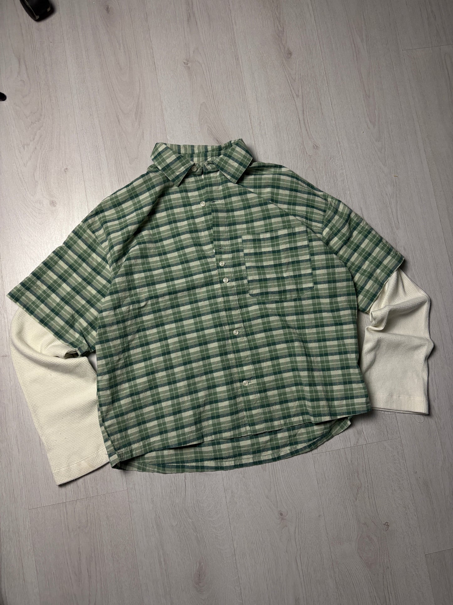 Nude Project Overshirt - Groen - Medium