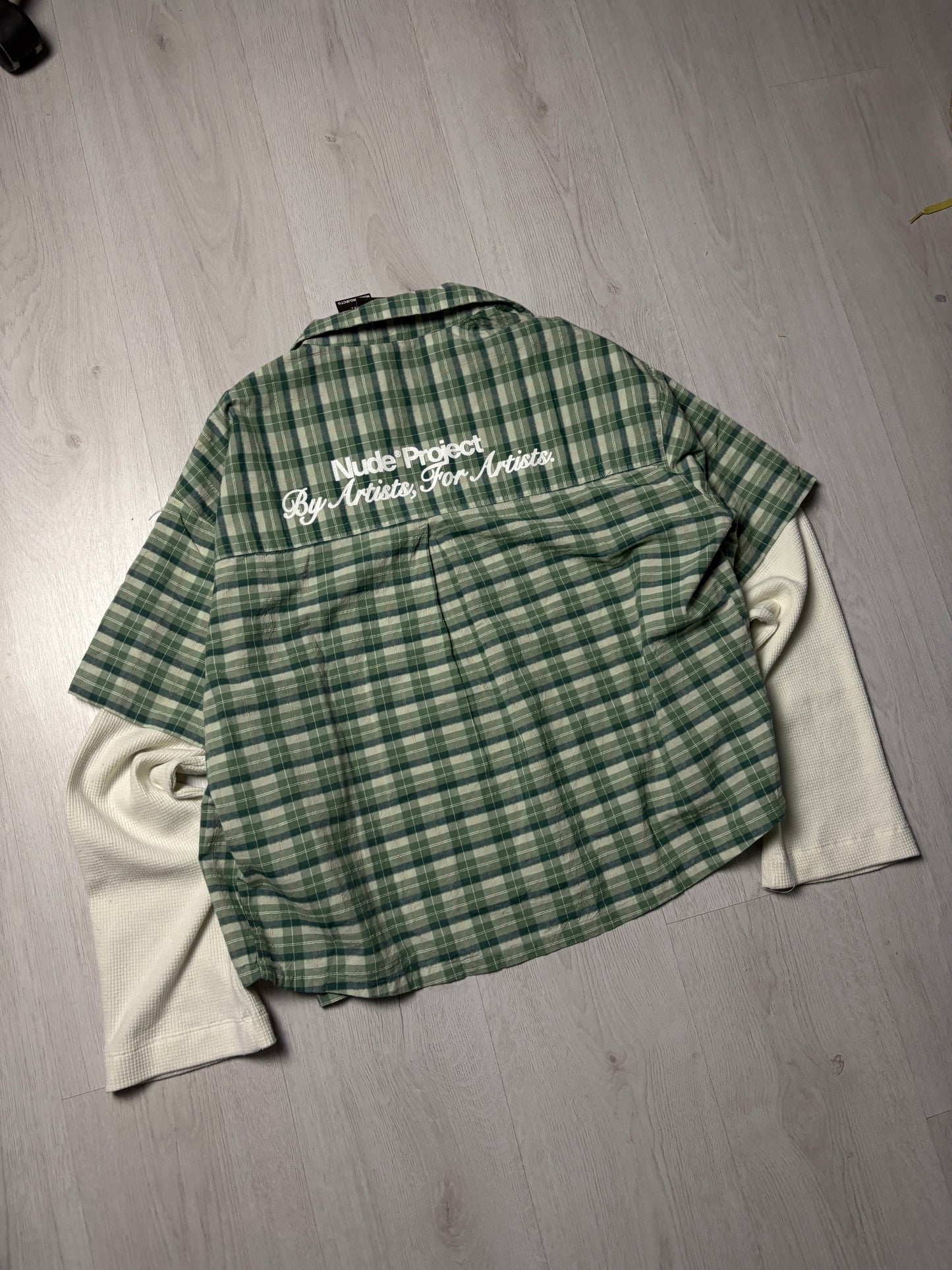 Nude Project Overshirt - Groen - Medium