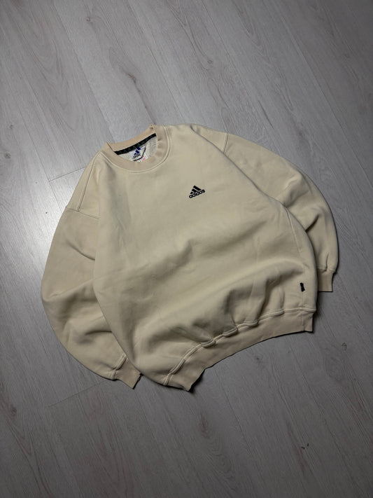 Adidas Sweater - Creme - Medium
