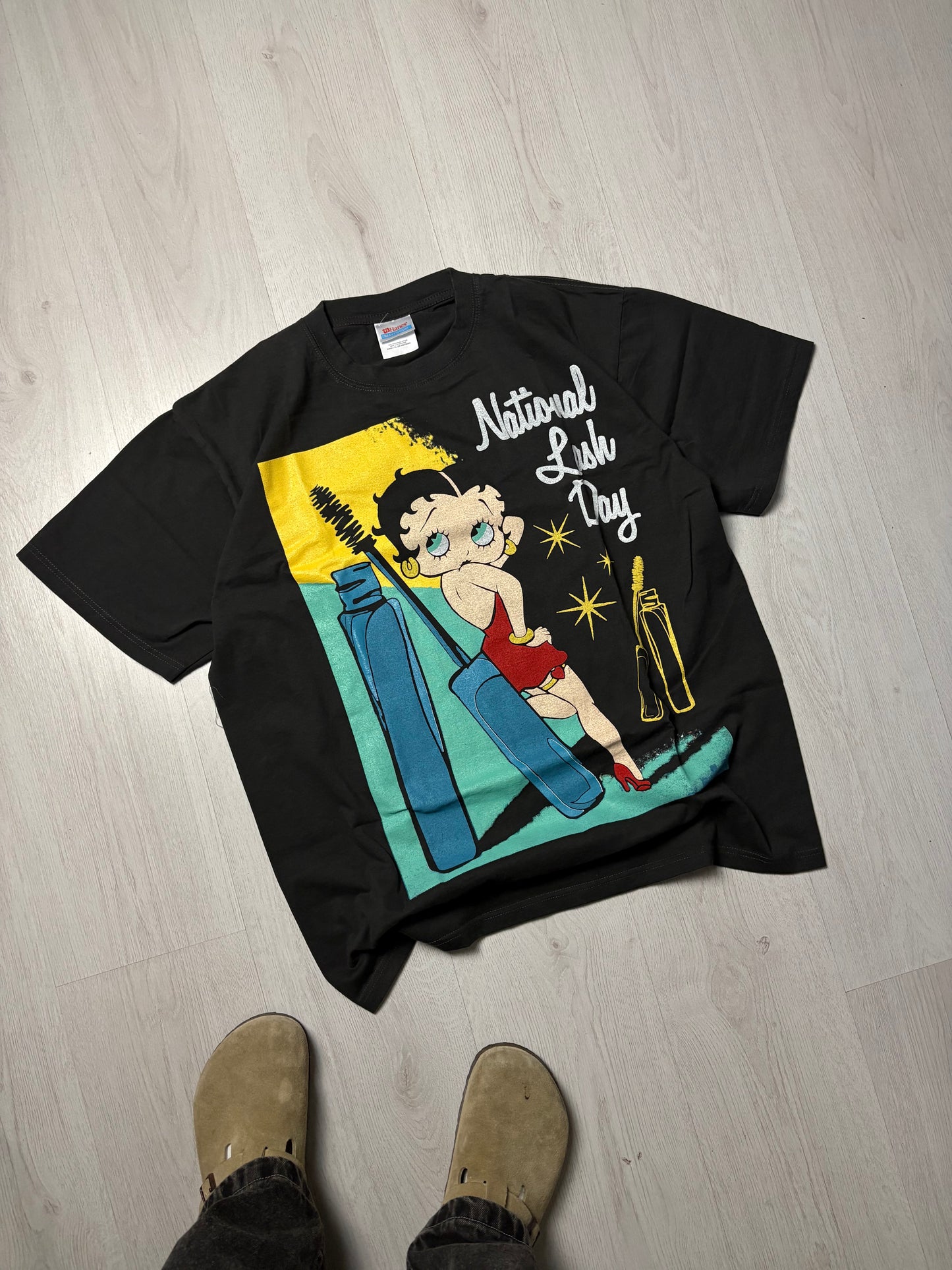 Betty Boop T-Shirt - Zwart