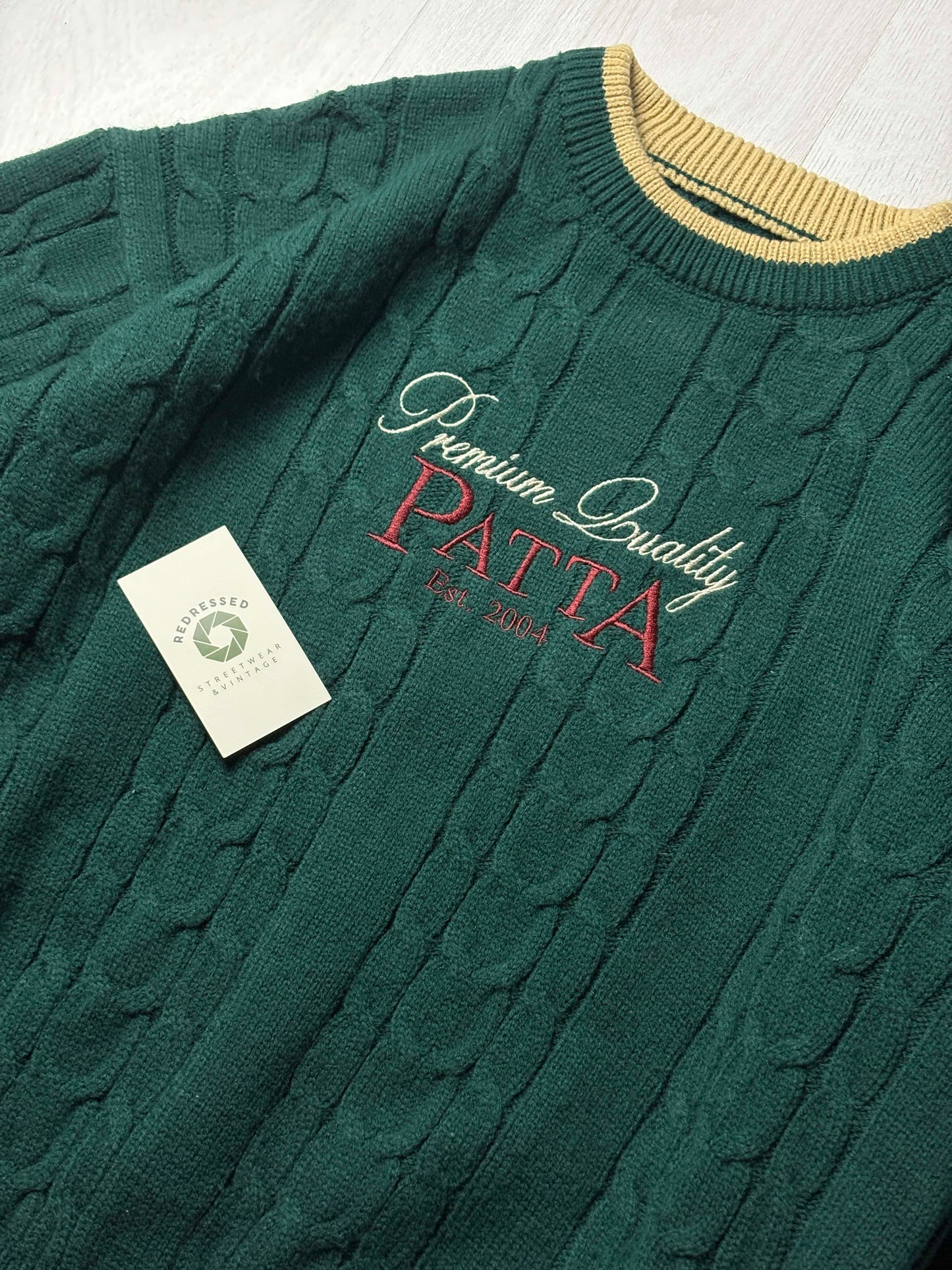 Patta Knitted Sweater – Small