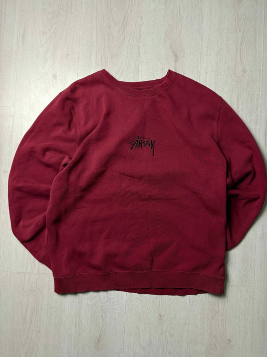 Stüssy Sweater – Rood – Large