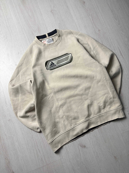 Vintage Adidas Sweater – Beige – Medium