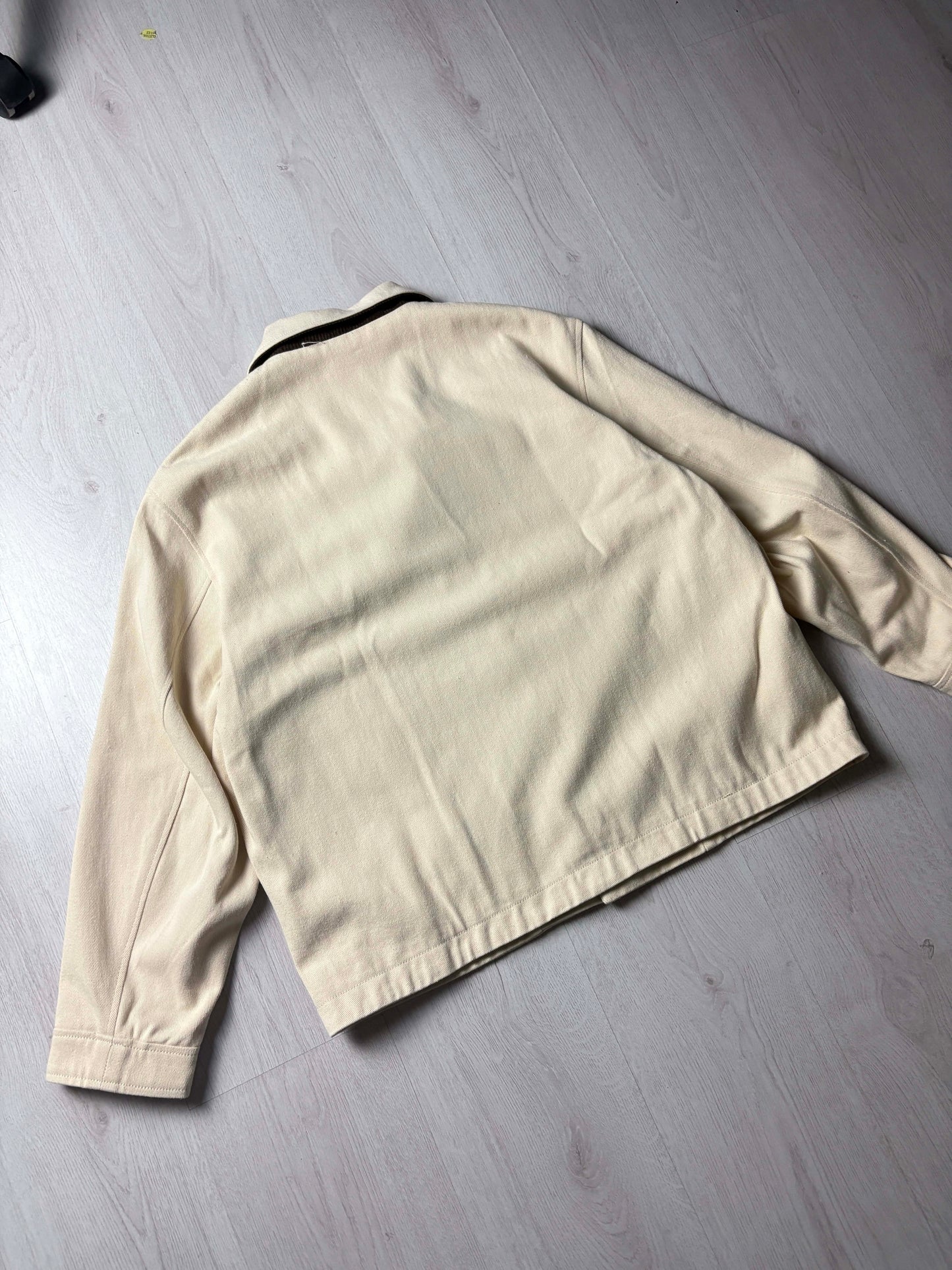 🧥 Brams Fruit Twill Jacket Beige – Small