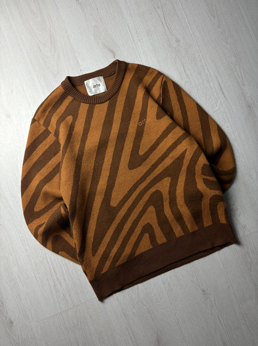 🌀 Arte Antwerp Koch Psych Knit Sweater - Medium