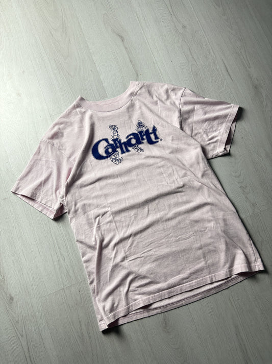 Carhartt WIP Repairs T-Shirt Roze – Small