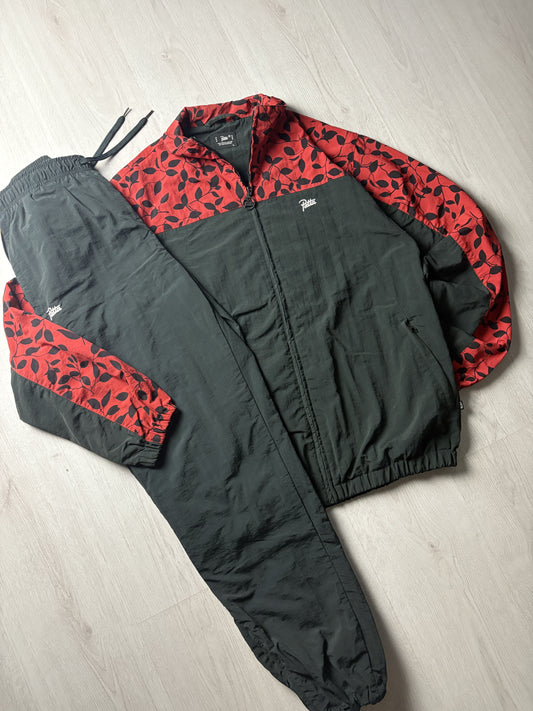 🔥 Patta Tracksuit Rood – Large