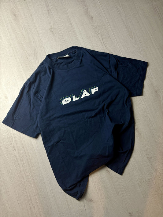 🔵 OLAF T-Shirt Donkerblauw - Medium