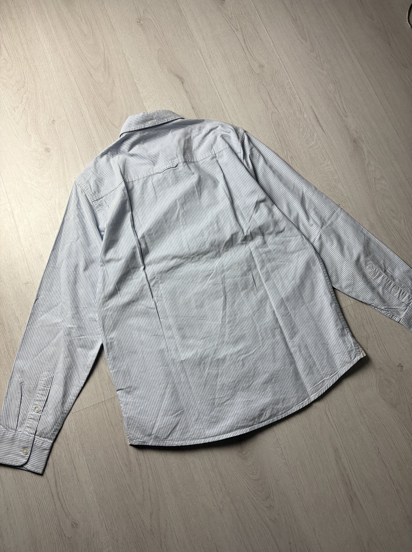 Carhartt Overhemd – Lichtblauw Gestreept – Medium