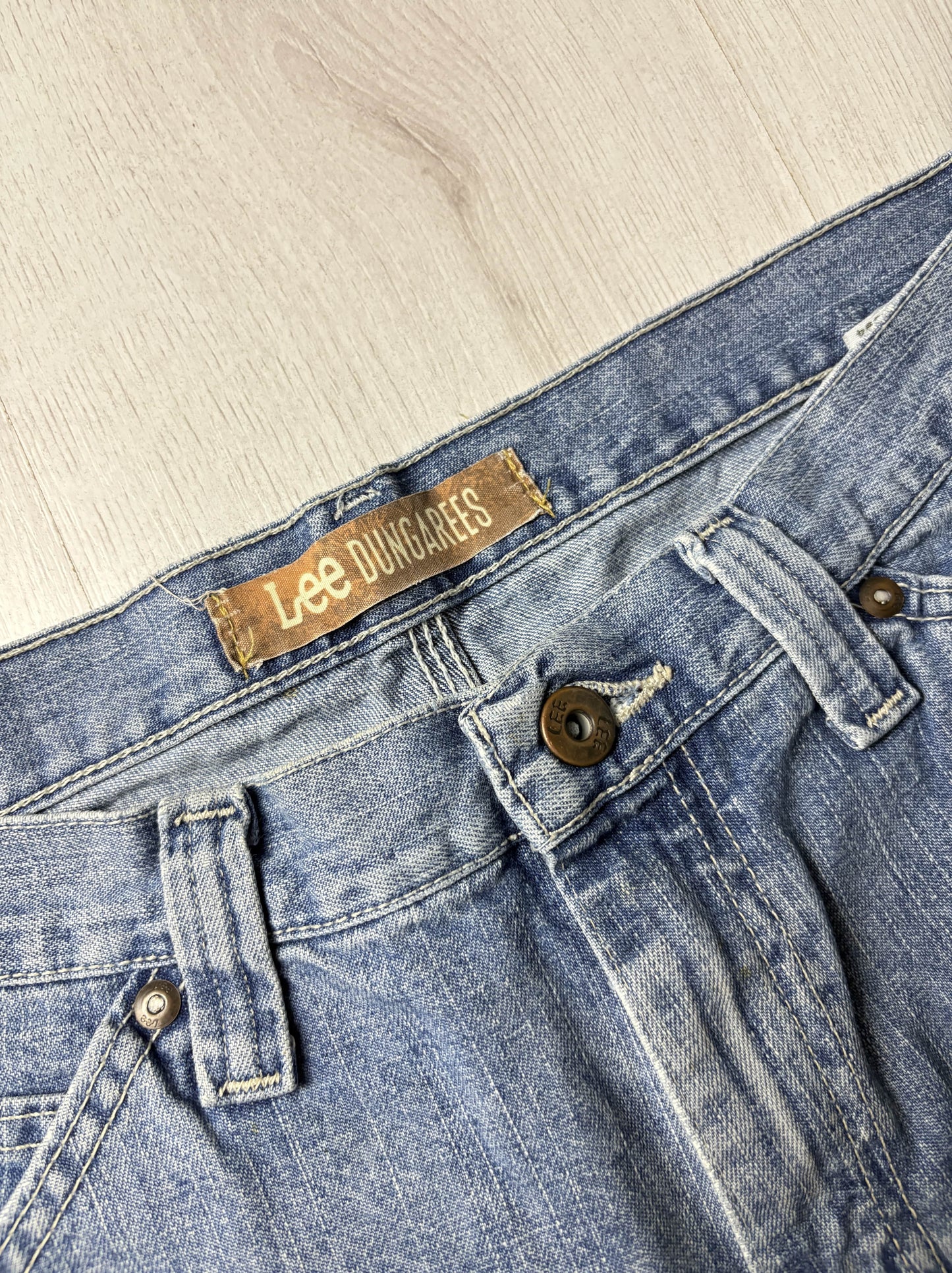 Lee Dungarees Jort – Denim – W32