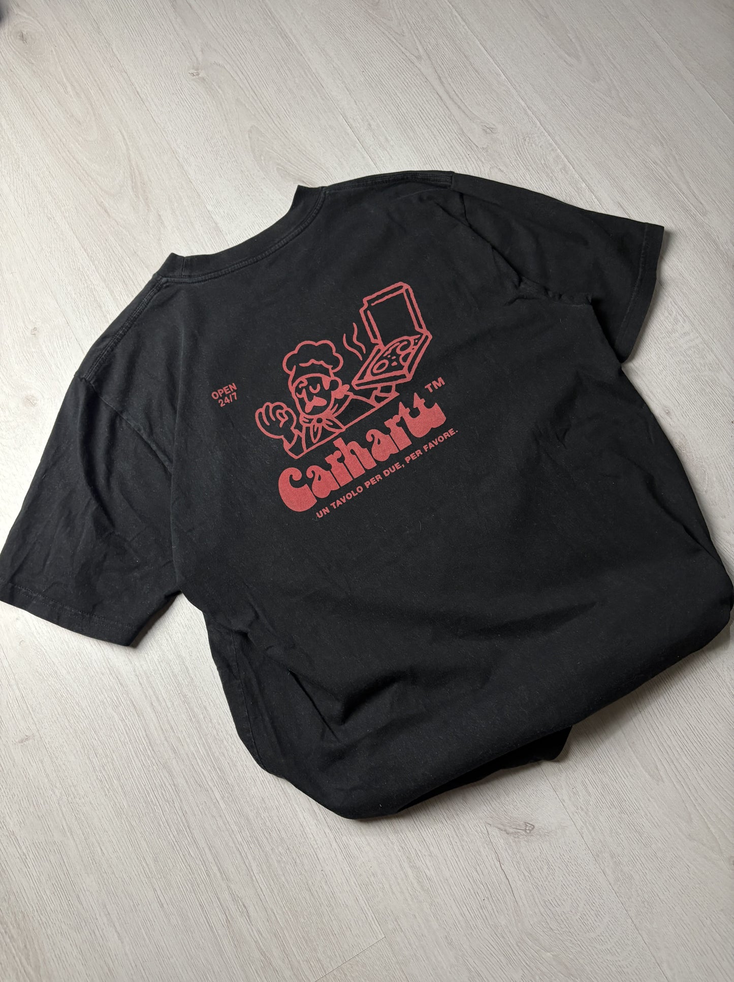 Carhartt T-shirt – Zwart – Large