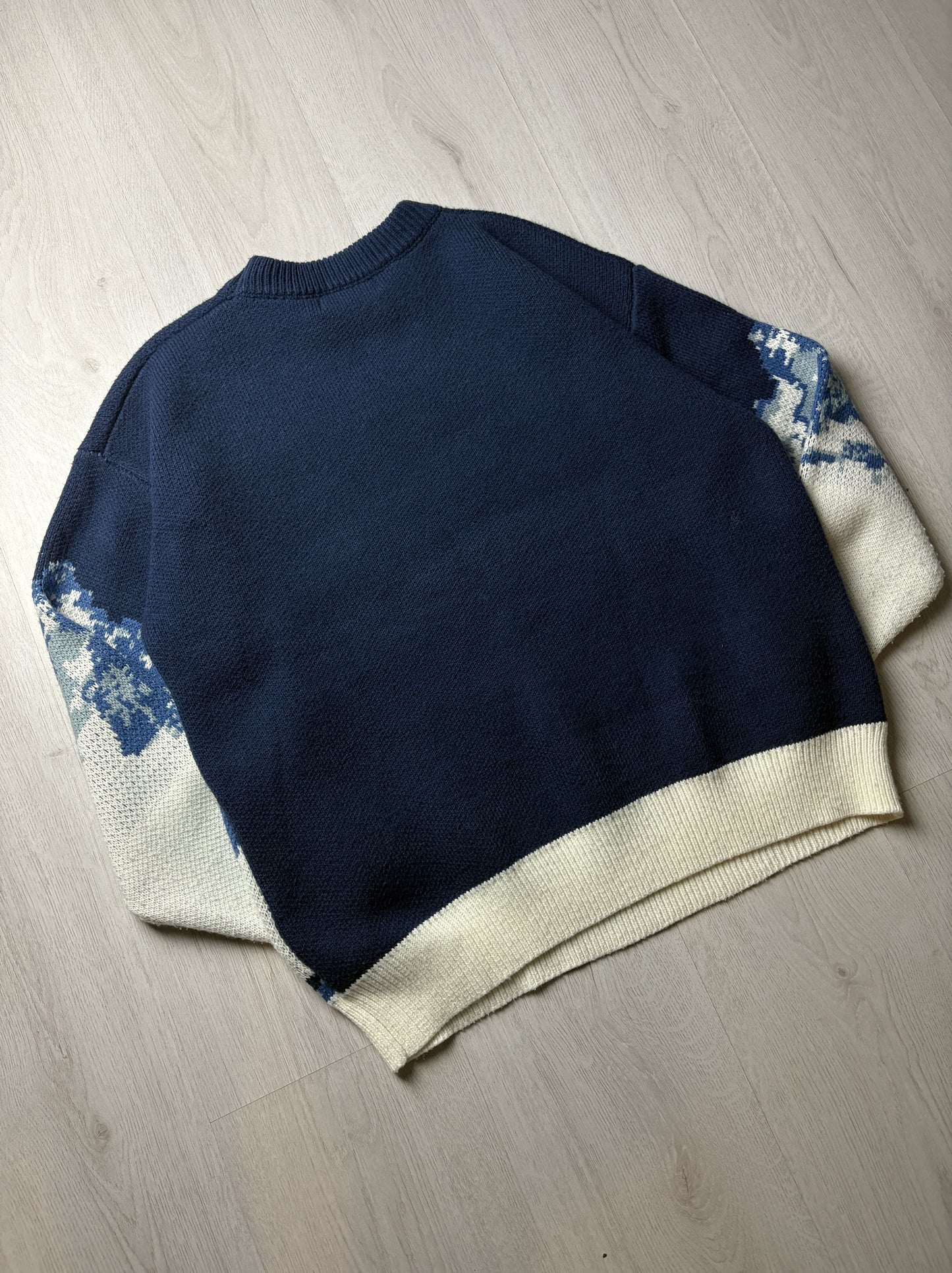 Aelfric Eden Knitted Sweater – Blauw – Medium