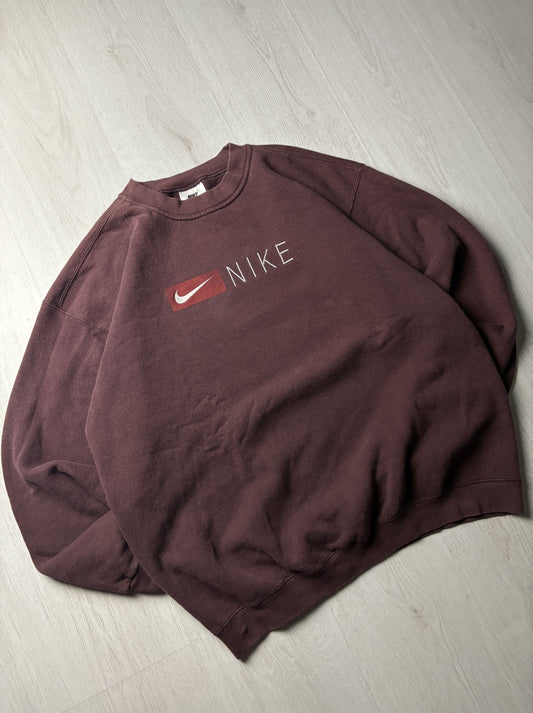 Nike Sweater – Bordeaux Rood – Large