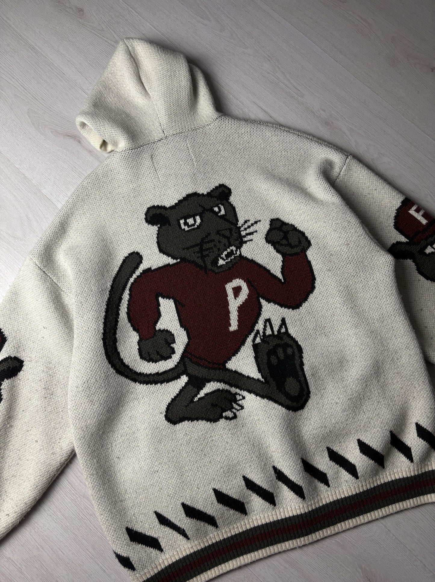 Patta Knitted Vest - Print - Large