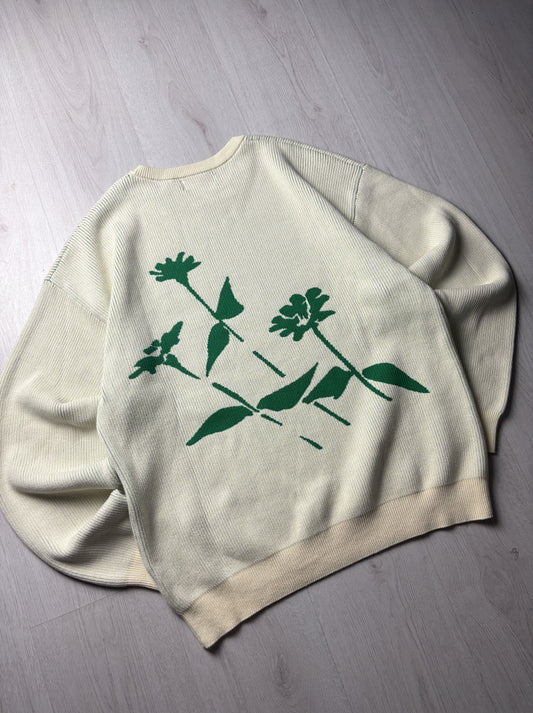 Arbor Antwerp Knitted Sweater - Creme - Large