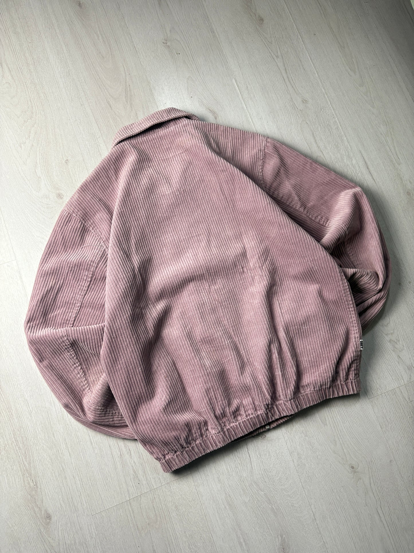 Obey Jacket - Roze - Large