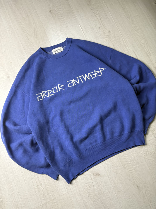 Arbor Antwerp Knitted Sweater - Blauw - Small