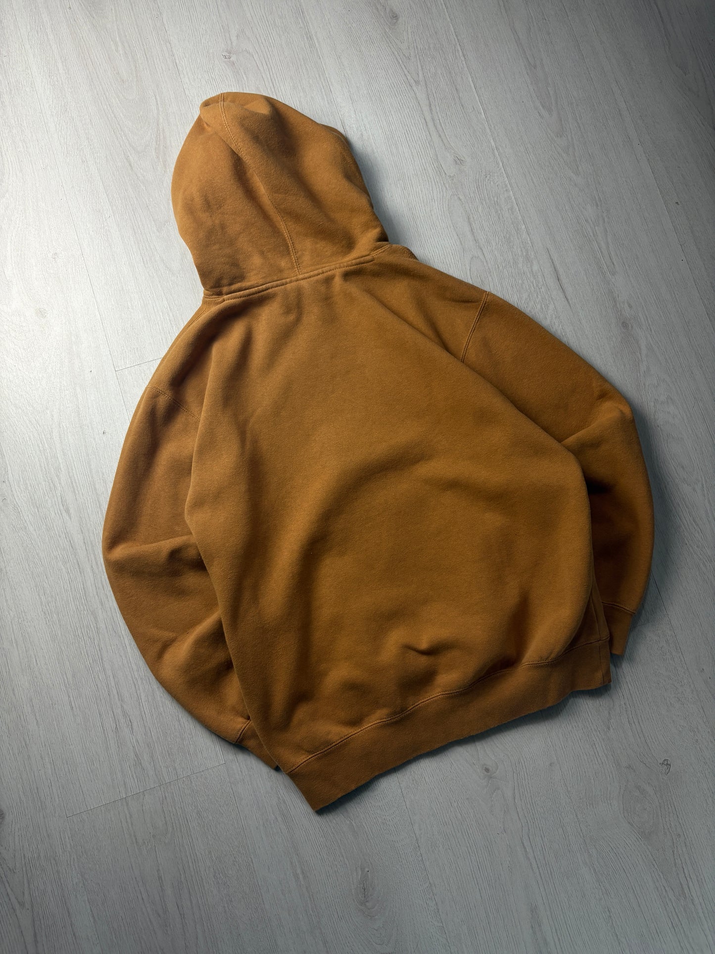 Obey Hoodie - Bruin/Oranje - Extra Small