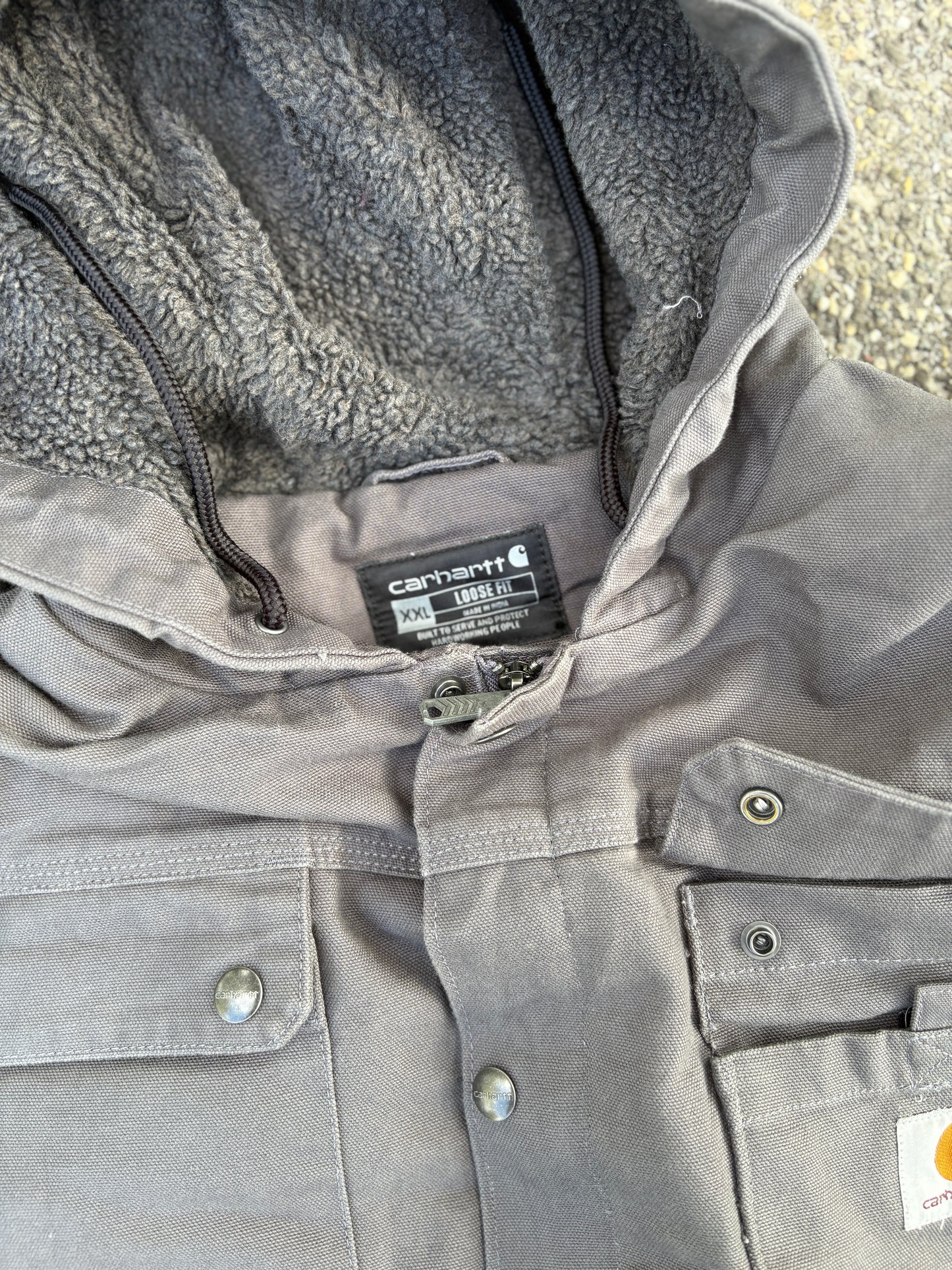 Carhartt Jas - Grijs - Extra Large