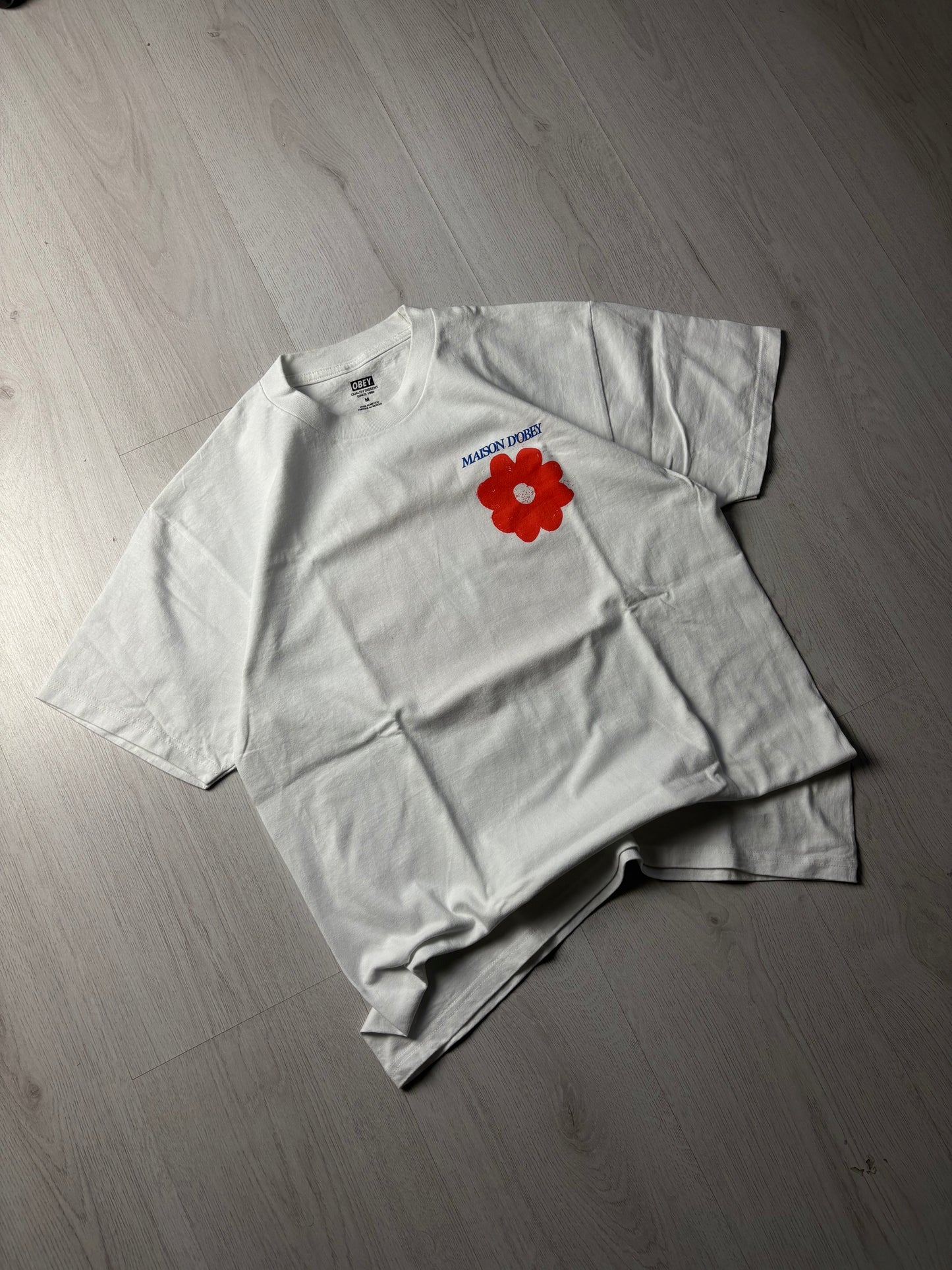 Obey T-Shirt - Wit - Medium