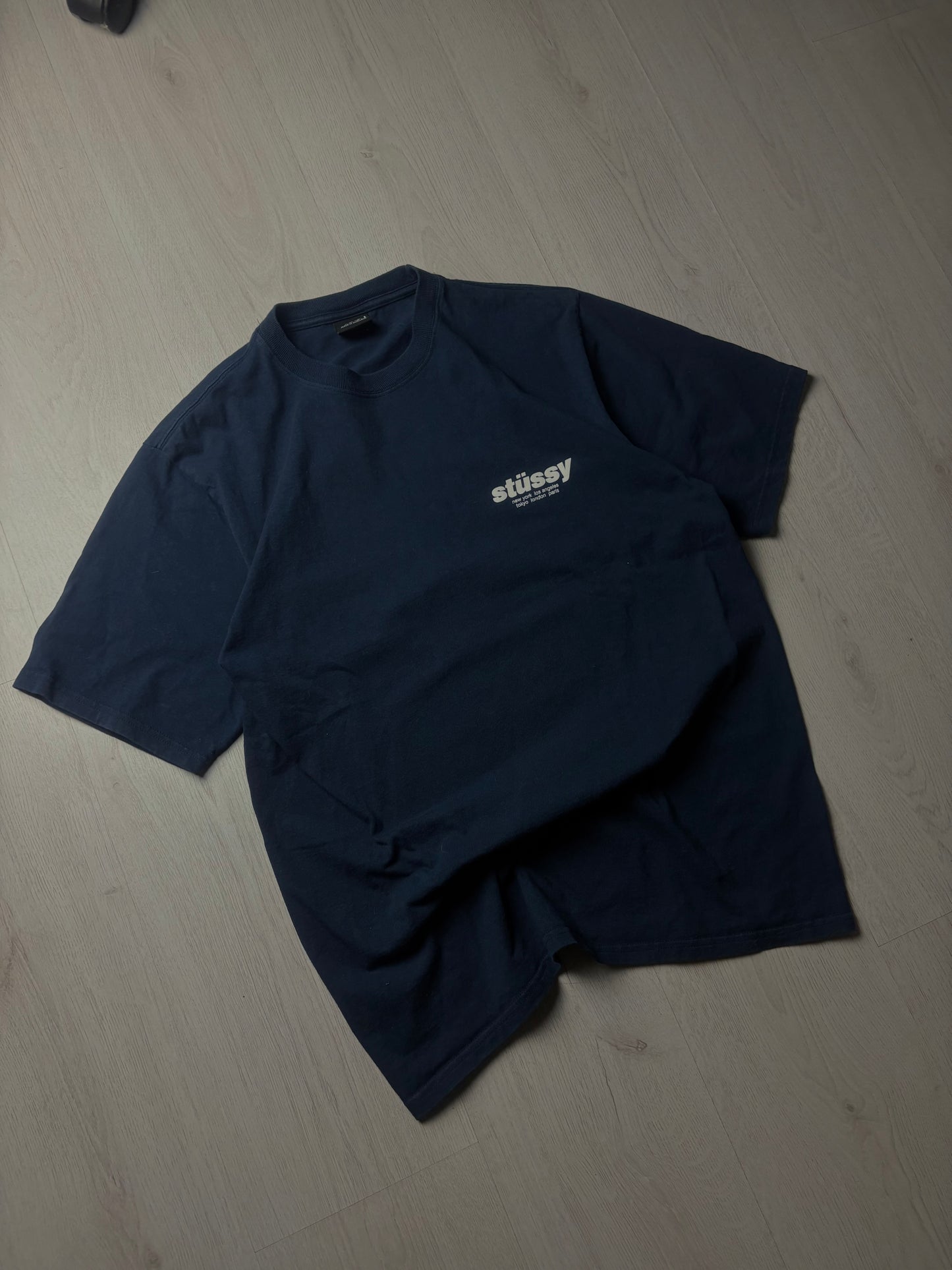 Stüssy T-Shirt - Blauw - Medium