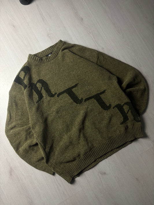 Patta Sweater - Groen - Large