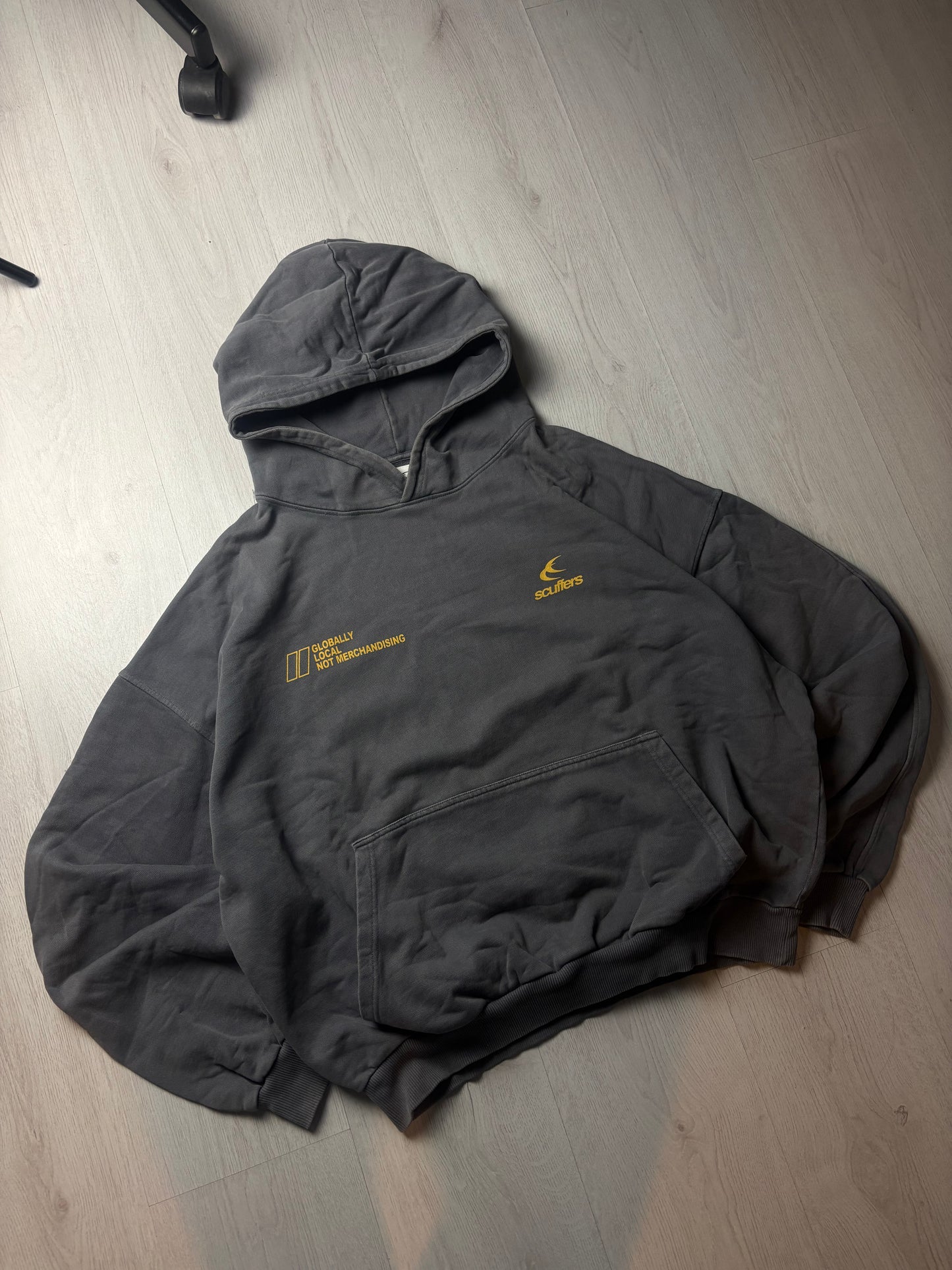 Scuffers Hoodie - Grijs - Large