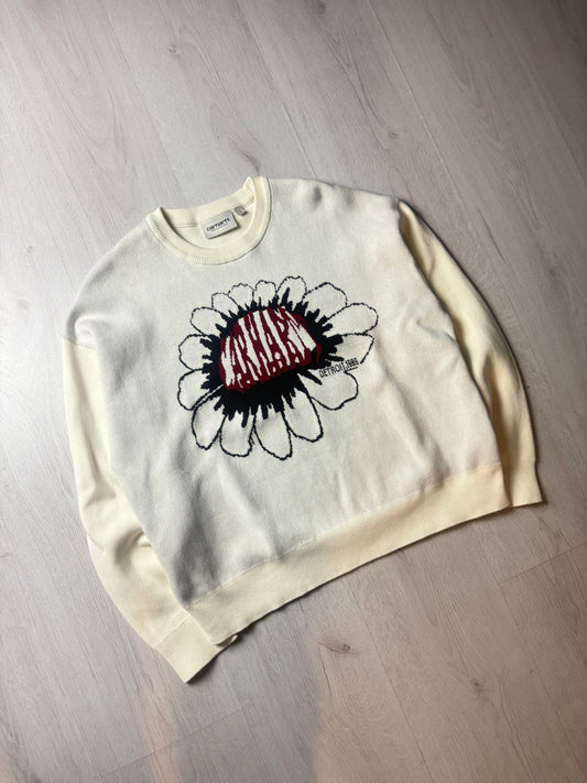 Carhartt Sweater - Wit - Small